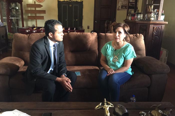 Foto: Juan Luis Sosa. Jorge Manzo y Rosario Robles.