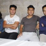 Samantha Salgado, Andrés Rodríguez, Christian Pérez, Emanuel Marín y Abraham Espinosa