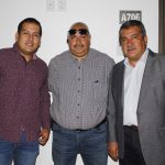 Daniel Morón, Ramón Valtierra y Raúl Morón