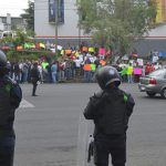 Manifestación de policías
