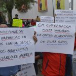 Manifestación de policías