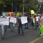 Manifestación de policías