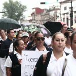 Marchan enfermeros/as por la profesionalización