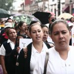 Marchan enfermeros/as por la profesionalización