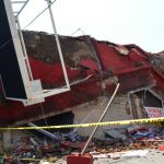 Estructuras colapsadas y daños en Oaxaca por sismos