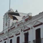 Estructuras colapsadas y daños en Oaxaca por sismos