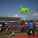Inauguración de la Liga de Futbol del IMSS