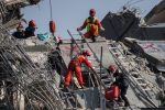Daños por sismo en Taiwan