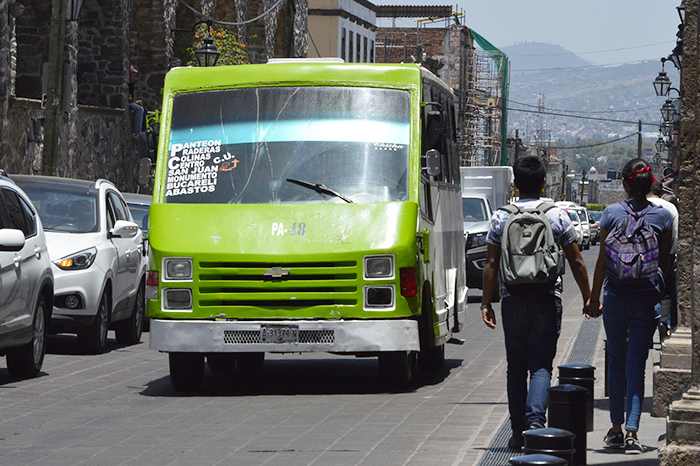 transporte en Morelia