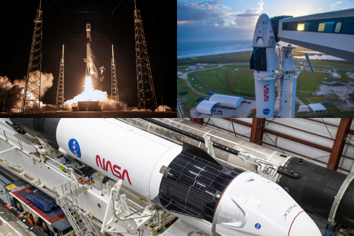 La NASA y SpaceX prevén que el domingo despegue la histórica misión  tripulada a la EEI
