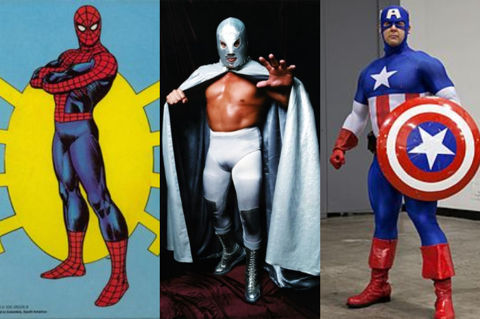 Aunque usted no lo crea: en una película, El Santo hace equipo con el Capitán  América contra Spiderman