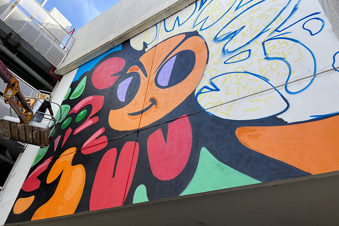 Espacio Las Américas has become a giant urban art gallery
