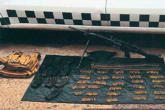 Ejército y Guardia Nacional aseguran armamento y liberan víctimas en Marcos Castellanos