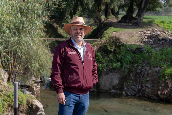 Trabajos de limpieza y recuperación de superficie en el Lago de Pátzcuaro