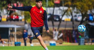 Jugadores del Atlético Morelia entrenando en el Estadio Morelos previo al duelo contra Venados.