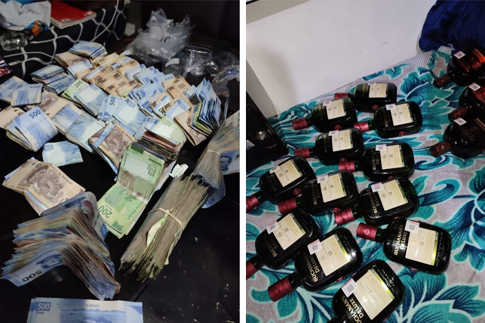 Capturas de video de las presuntas irregularidades al interior del Cereso Mil Cumbres.