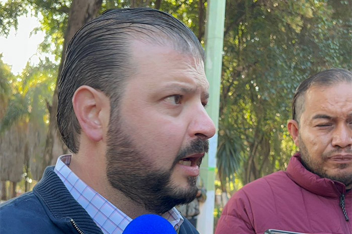 Secretario de Gobierno Raúl Zepeda Villaseñor en entrevista