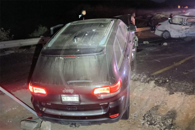 Un muerto y 3 heridos tras choque en la autopista Siglo XXI