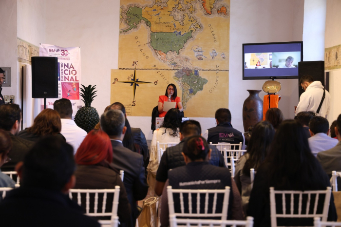Inauguración del Tercer Encuentro Nacional de Buenas Prácticas del IEM en Pátzcuaro Michoacán.