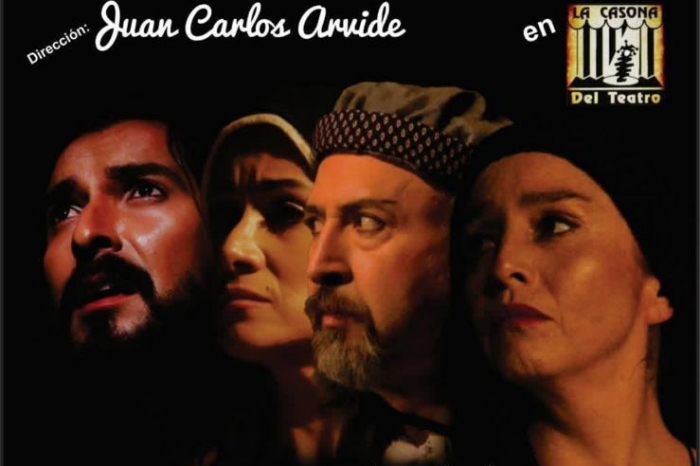 Elenco de la obra "La Última Cena" dirigida por Juan Carlos Arvide en Morelia.