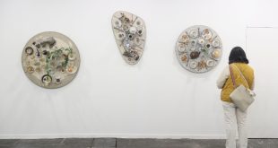 Obra en la feria ARCOmadrid 2026.