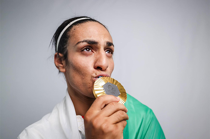 La boxeadora argelina Imane Khelif ganó medalla de oro en los Juegos Olímpicos de París 2024.