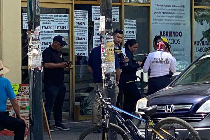 Operativo policial en la colonia Ventura Puente tras asalto a cuentahabiente.
