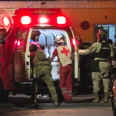 Operativo de la Guardia Civil y Cruz Roja tras ataque armado en la colonia Los Manguitos de Jacona.