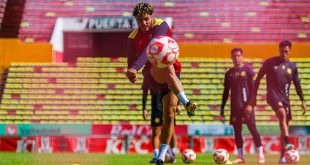 Jugadores del Atlético Morelia celebrando un gol en el Torneo Clausura 2026.