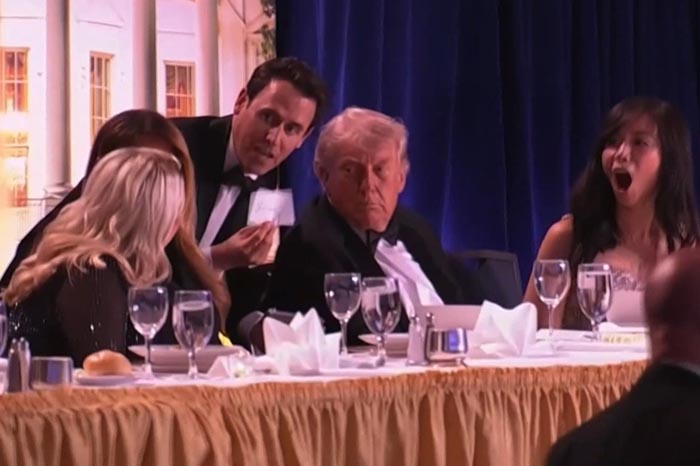 El presidente Donald Trump y la primera dama Melania Trump durante un evento oficial en Washington.