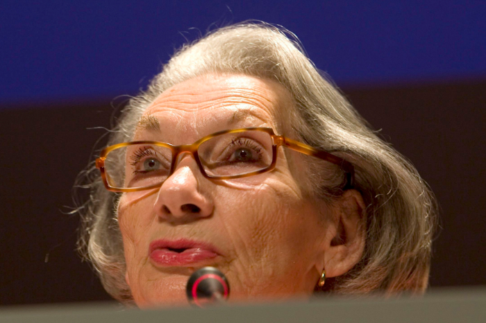 Retrato de Christine Ruiz-Picasso impulsora de la cultura y el arte en el Museo Picasso de Málaga.