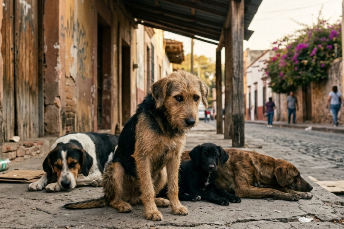 Crisis perros callejeros Tecámac
