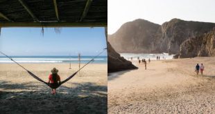 Vista de la Costa Michoacana con vigilancia de seguridad para Semana Santa