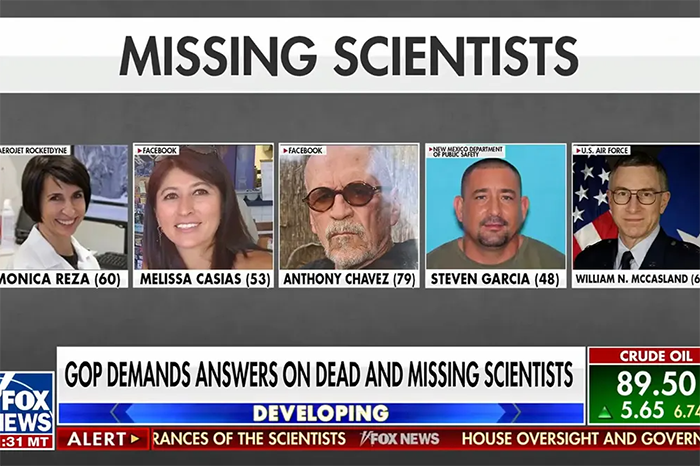 La pesquisa incluye a personal de laboratorios de tecnología nuclear y espacial de alto nivel en diversas entidades de EE.UU.