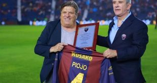 Miguel "Piojo" Herrera durante su presentación oficial como director técnico del Atlante.