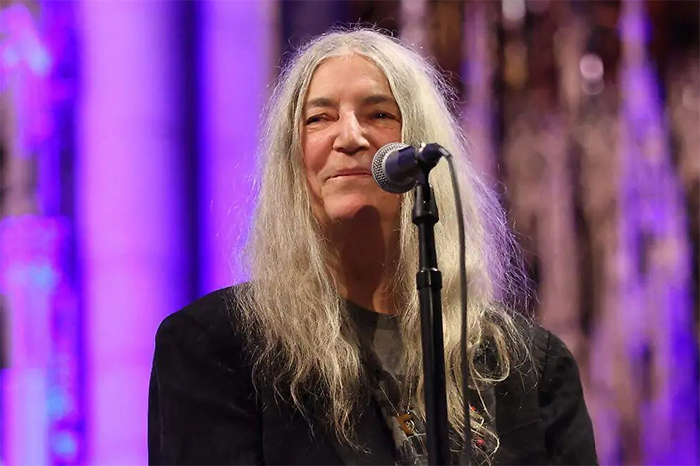 Retrato de la artista estadounidense Patti Smith, ganadora del Premio Princesa de Asturias de las Artes 2026.