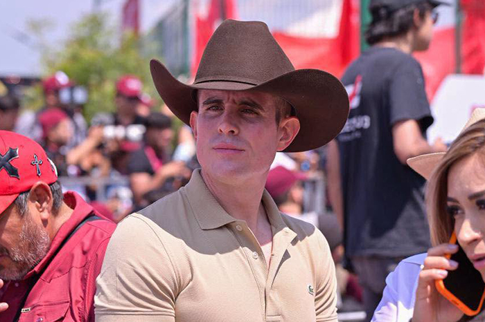 El diputado local Carlos Bautista Tafolla durante una sesión en el Congreso de Michoacán.