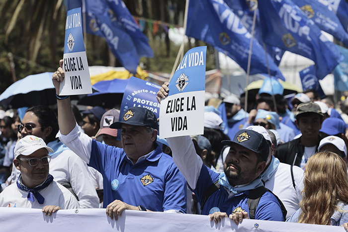 La Marcha por la Vida celebró su decimoquinta edición en la Ciudad de México.