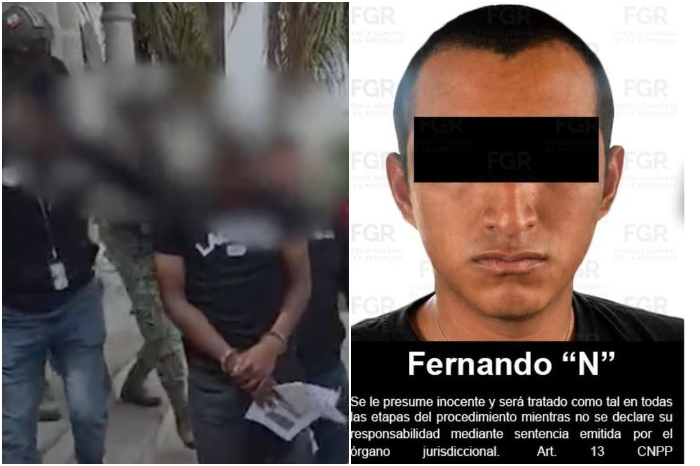 Elementos de la Agencia de Investigación Criminal tras la captura de un presunto integrante del CJNG en Ciudad Acuña.