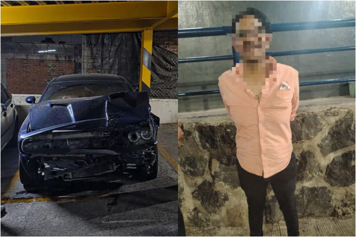 El percance registrado en la colonia Chapultepec Norte de Morelia fue monitoreado por el C4 para lograr la detención.