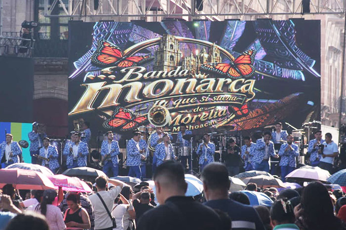 El gran evento masivo forma parte de las actividades del Ayuntamiento de Morelia para conmemorar la fundación de la ciudad.