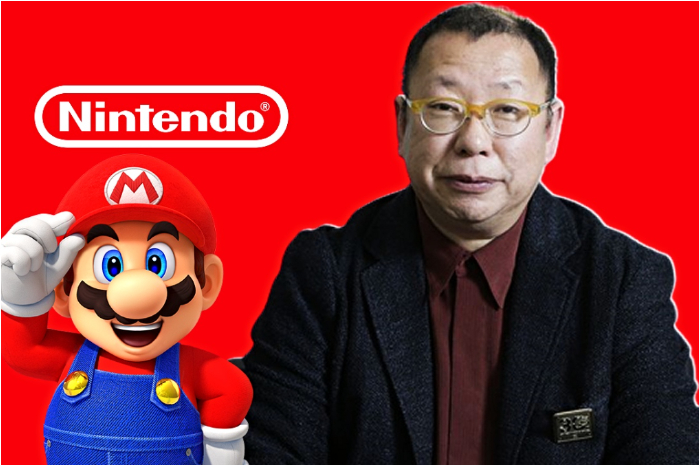 Takashi Tezuka en un evento de Nintendo