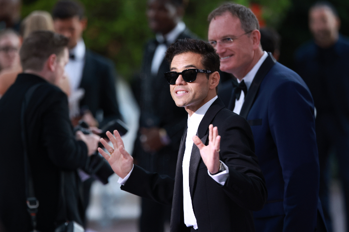 Rami Malek en la alfombra roja del 79 Festival de Cine de Cannes