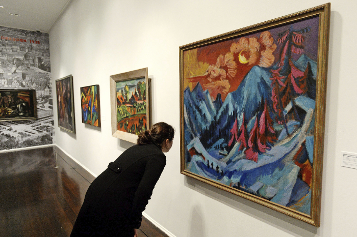 Fachada de la Neue Galerie en Nueva York cerca del Met