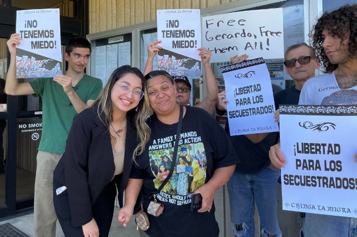 Fachada del centro de detención migratoria de ICE en Hutto Texas
