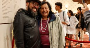 El actor colombiano Ubeimar Ríos durante su entrevista en la FILBo Bogotá.