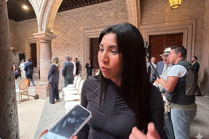 Elvira Loreto Mendoza directora del IJUM en entrevista sobre seguridad juvenil en Morelia