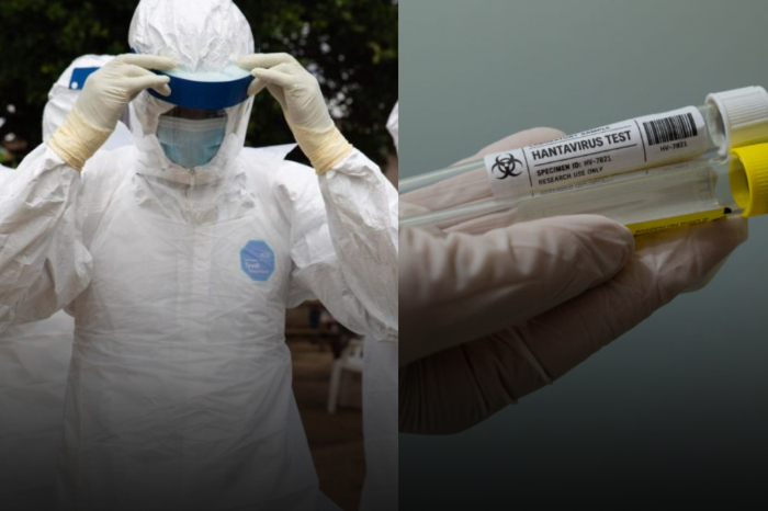 Personal médico en laboratorio de vigilancia epidemiológica en México analizando muestras