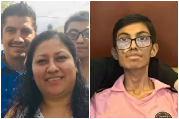 Kevin González, joven estadounidense de 18 años con cáncer terminal, quien pidió ver a sus padres mexicanos antes de morir.