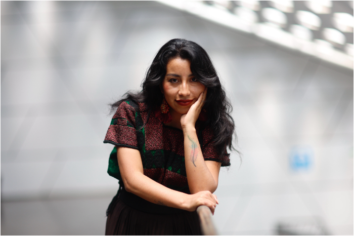 Ana Ts’uyeb, cineasta chiapaneca directora del documental Li Cham.